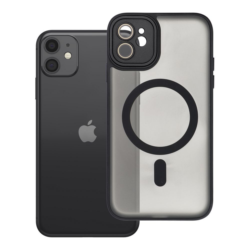 Husa Variete Mag pentru iPhone 11 Compatible cu Magsafe Negru