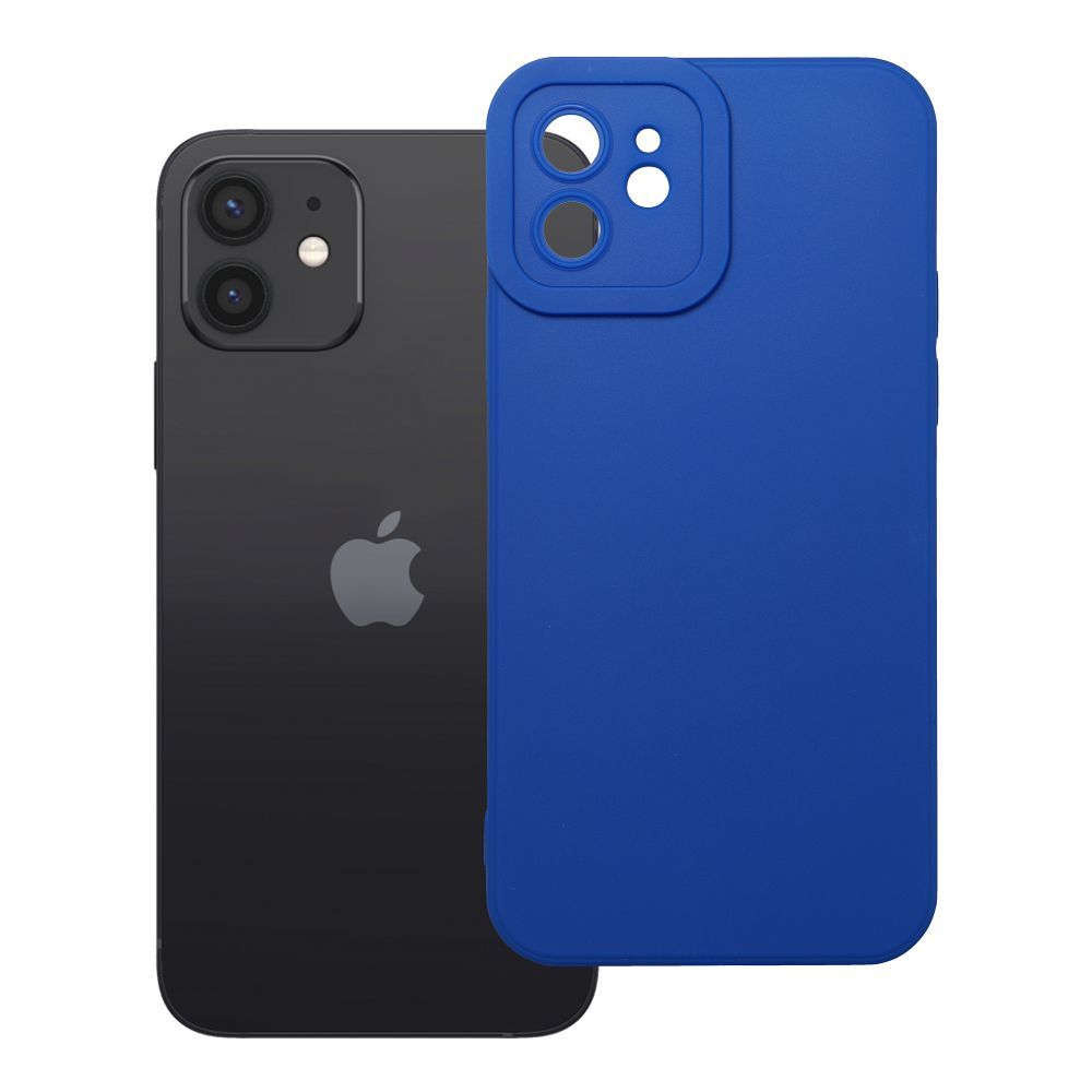Husa Matt 2.0 pentru iPhone 12 Albastru