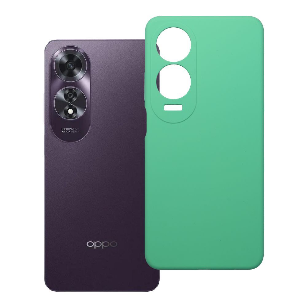 Husa pentru Oppo A60 Silicone 2mm (Camera Protection) Mint