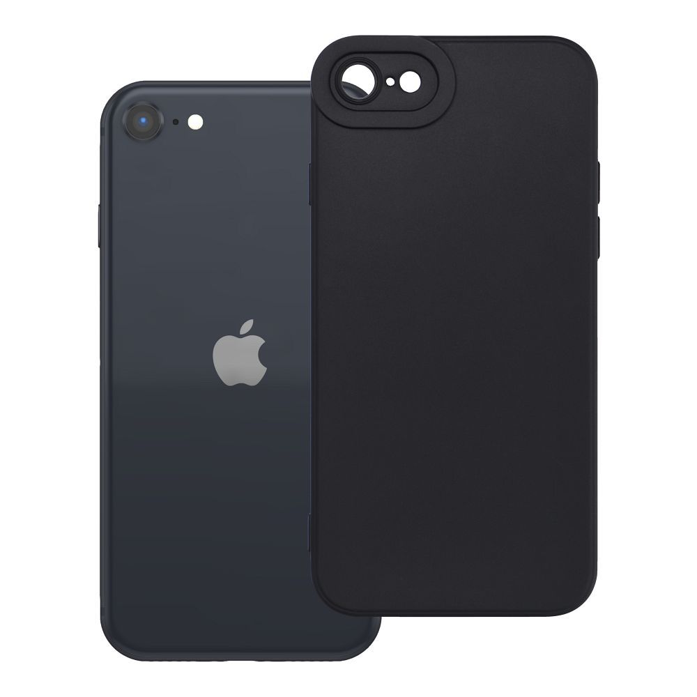 Husa Matt 2.0 pentru iPhone 7 / 8 / SE 2020 / SE 2022 Negru