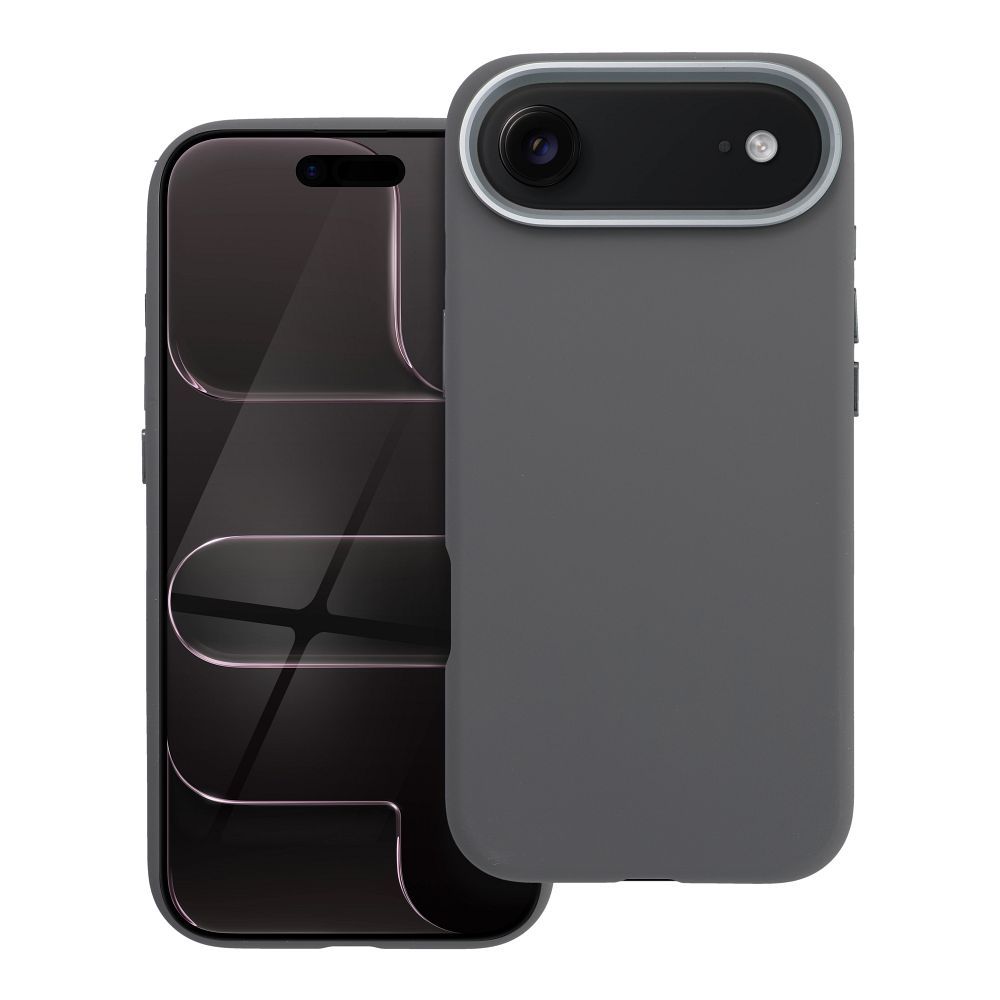 Husa Forcell pentru iPhone 17 AIR F-protect Frame Premium Compatible cu Magsafe Gri