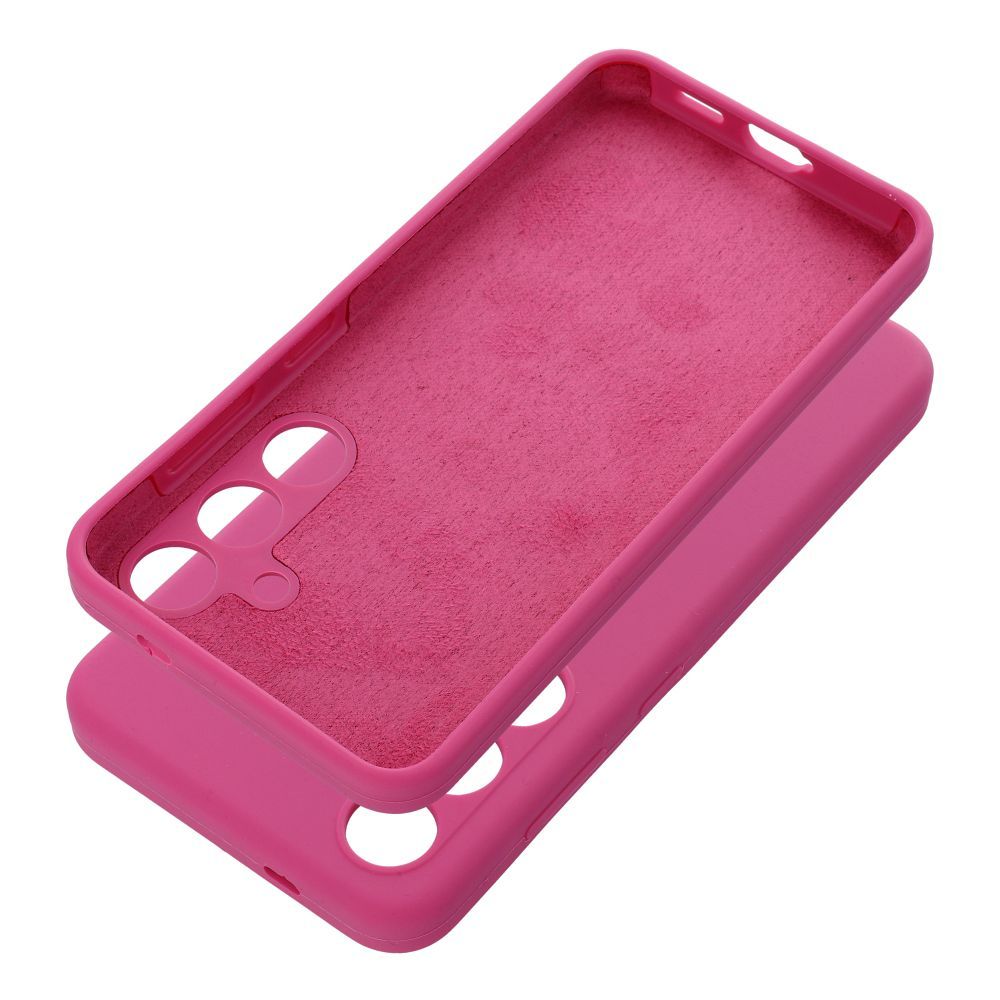 Husa pentru Honor Magic 7 PRO Silicone 2mm (Camera Protection) Roz