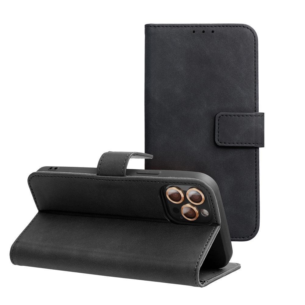 Husa Tender Book Flip pentru Xiaomi Redmi 15 4G / 5G (171.1) Negru