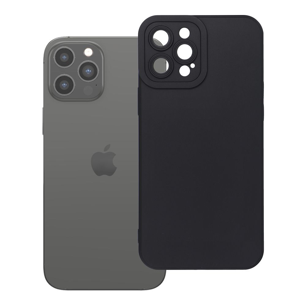 Husa Matt 2.0 pentru iPhone 12 PRO MAX Negru