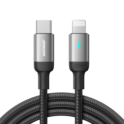 Cablu Joyroom Extraordinary Series A10 Lightning / Usb-c PD 20W 1.2 M - Negru