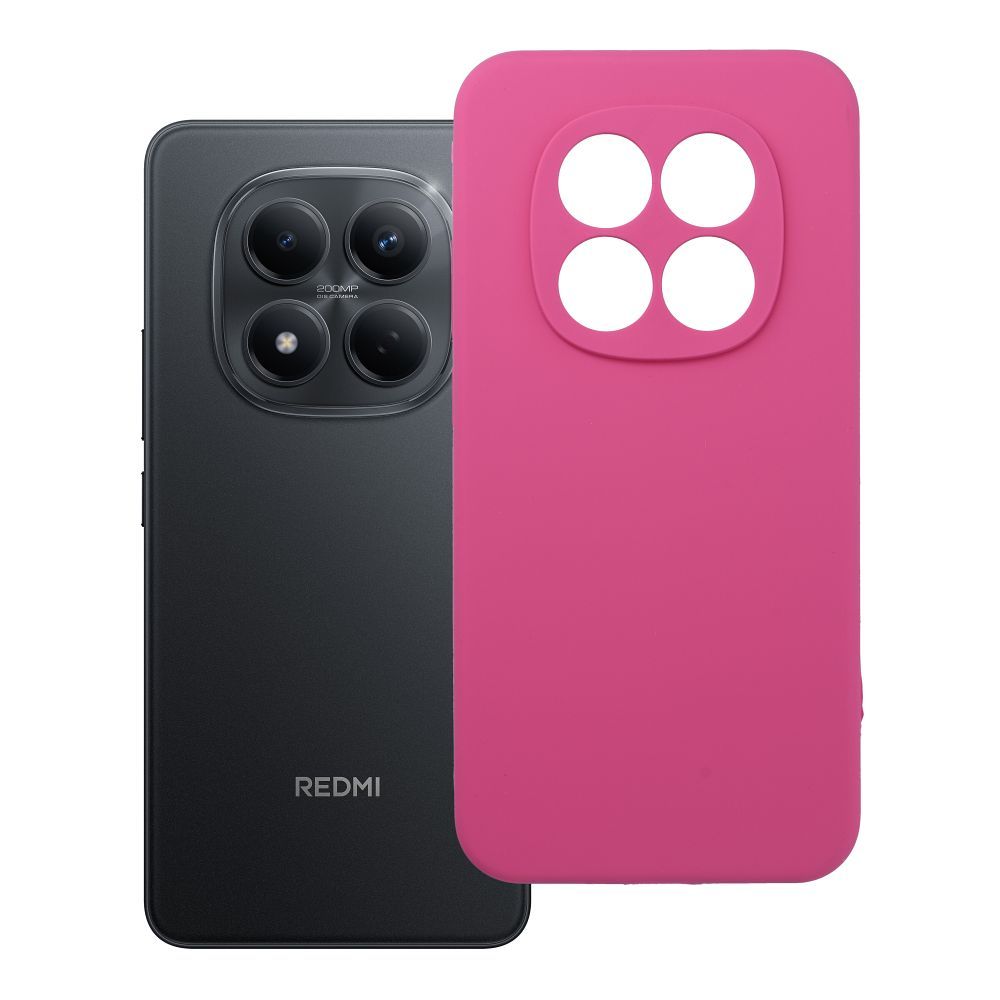 Husa pentru Xiaomi Redmi Note 15 PRO 5G Silicone 2mm (Camera Protection) Roz
