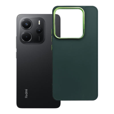 Husa Frame pentru Xiaomi Redmi Note 14 4G (Global - 164,84mm X 78,15mm X 8,16mm) Verde