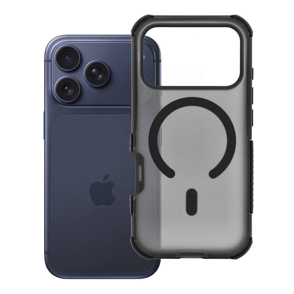 Husa Forcell pentru iPhone 18 Pro / 17 Pro F-protect Bumperx Premium Compatible cu Magsafe Negru