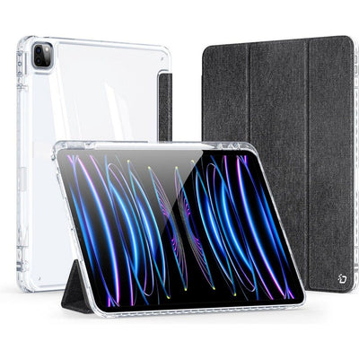 Husa DUX Ducis Unid Foldable cu Pencil Storage pentru iPad Pro 13 (2024) Negru