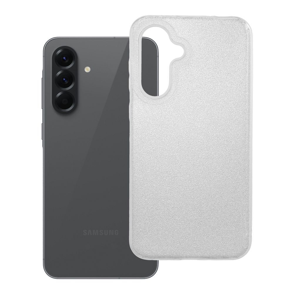 Husa Shining pentru Samsung A56 5G Argintiu