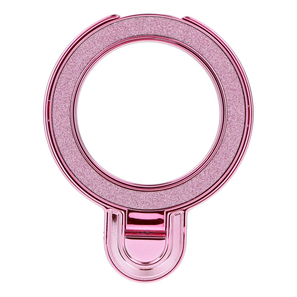 Suport auto Phone Stand Circle Glitter - Stick-on - Roz