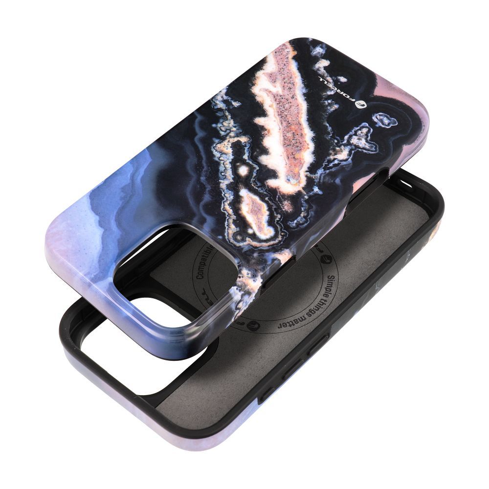 Husa Forcell pentru iPhone 16 PRO MAX F-protect Mirage Compatible cu Magsafe Military Drop-test Auriu Island