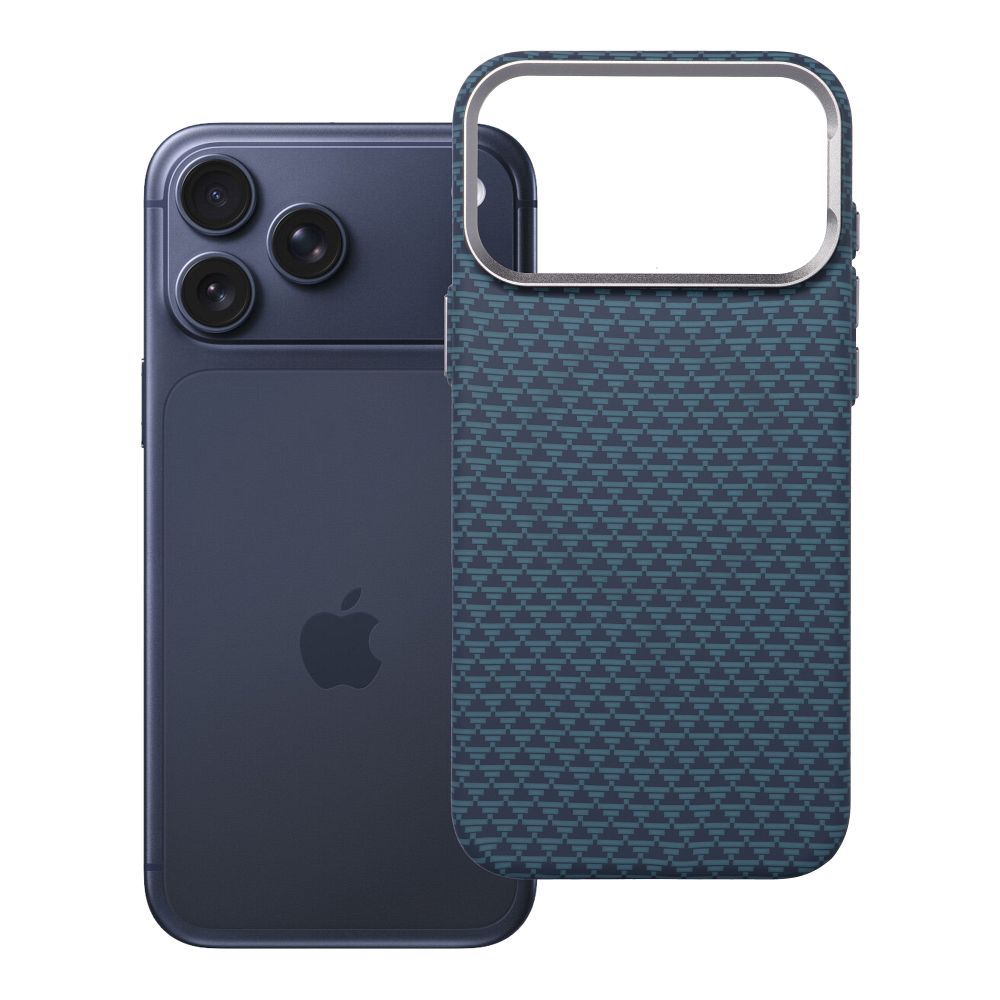 Husa K-look pentru iPhone 18 Pro Max / 17 Pro Max Compatible cu Magsafe Albastru V2