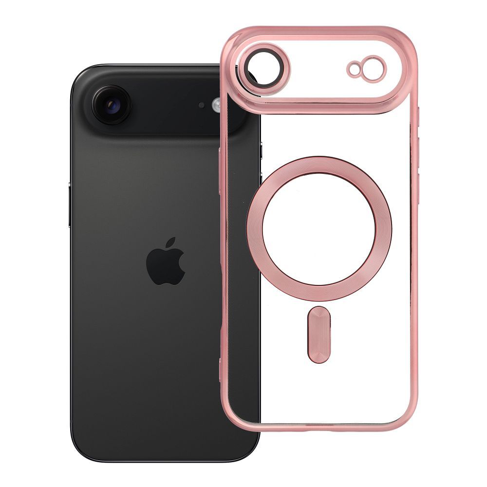 Husa Electro Mag pentru iPhone 17 AIR Compatible cu Magsafe Auriu-rose