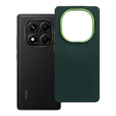 Husa Frame pentru Xiaomi Redmi Note 14 PRO 4G Verde