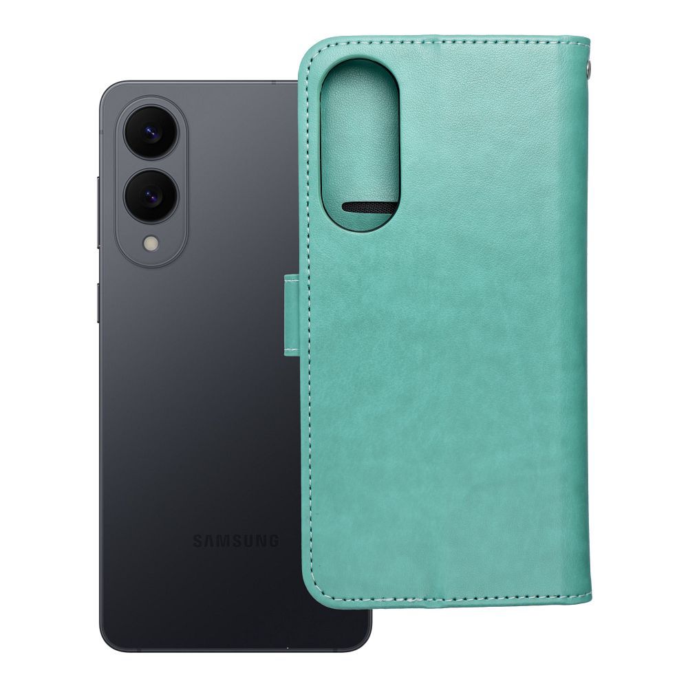Husa Mezzo Book Flip pentru Samsung S25 Edge Dreamcatcher Verde