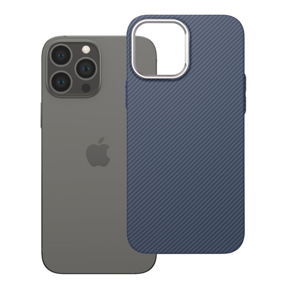 Husa K-look pentru iPhone 13 PRO MAX Compatible cu Magsafe Albastru