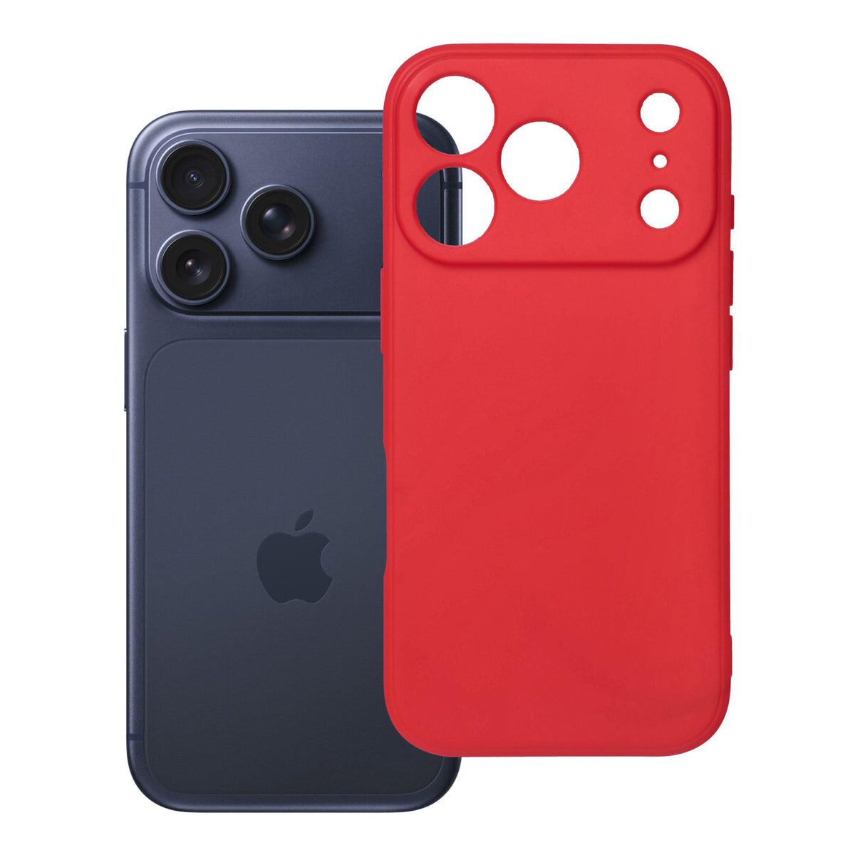 Husa Soft pentru iPhone 18 Pro / 17 Pro Rosu