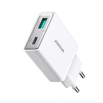 Incarcator priza Joyroom 20W Usb-a Usb-c Super Slim - Alb