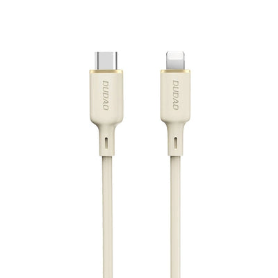Cablu Dudao L7scl Usb-c - Lightning 30W 1m - Bej