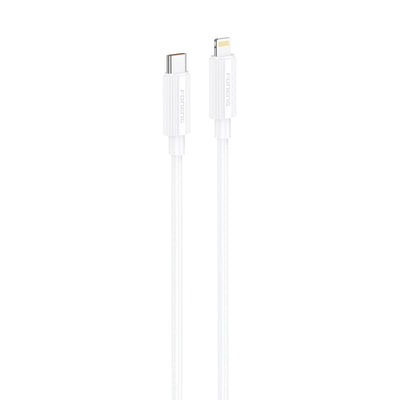 Cablu Foneng Xs07 Usb-c - Lightning PD 27W 1.2M Alb