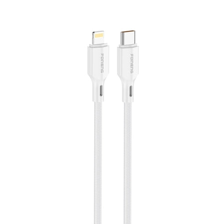 Cablu Foneng Xs11 Usb-c - Lightning PD 30W 1M (Impletit) Alb