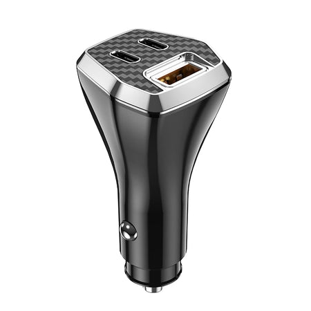 Incarcator auto Jellico F15 PD 88,5W 2xUSB-C + 1xUSB Qc3.0 Negru