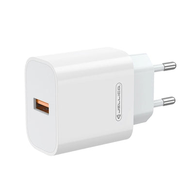 Cablu Jellico Incarcator priza Ak165 22,5W 1xUSB Qc3.0 + Lightning Alb