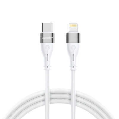 Cablu Wozinsky Wstcl1 Lightning / Usb-c PD 27W 1 M - Alb