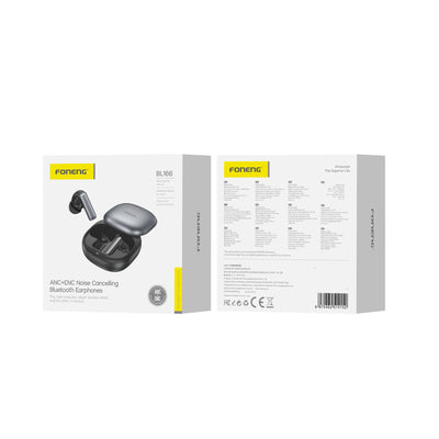 Casti Foneng Wireless (ANC+ENC) Bl166 Gri