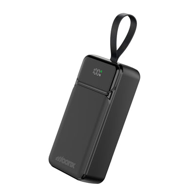 Acumulator extern Moonx Mp06 PD 65W 2xUSB-C + 2xUSB Qc3.0 22.5W 30000mAh Negru