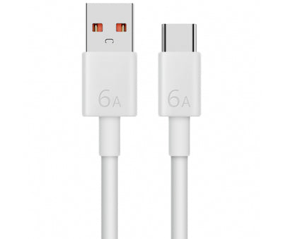 Cablu Original Huawei 04072004 Usb-c 6A 66W 1M Alb (Bulk EU)