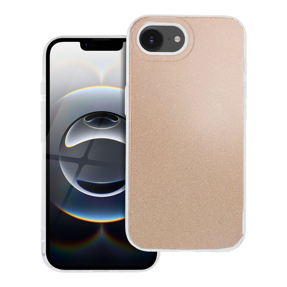 Husa Shining pentru iPhone 16e (SE 4 2025) / 17e Auriu