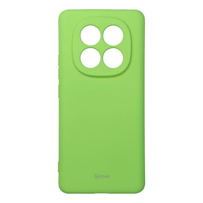 Husa Roar ALL DAY Colorful Jelly pentru Xiaomi Redmi Note 14 Pro+ 5G Lime