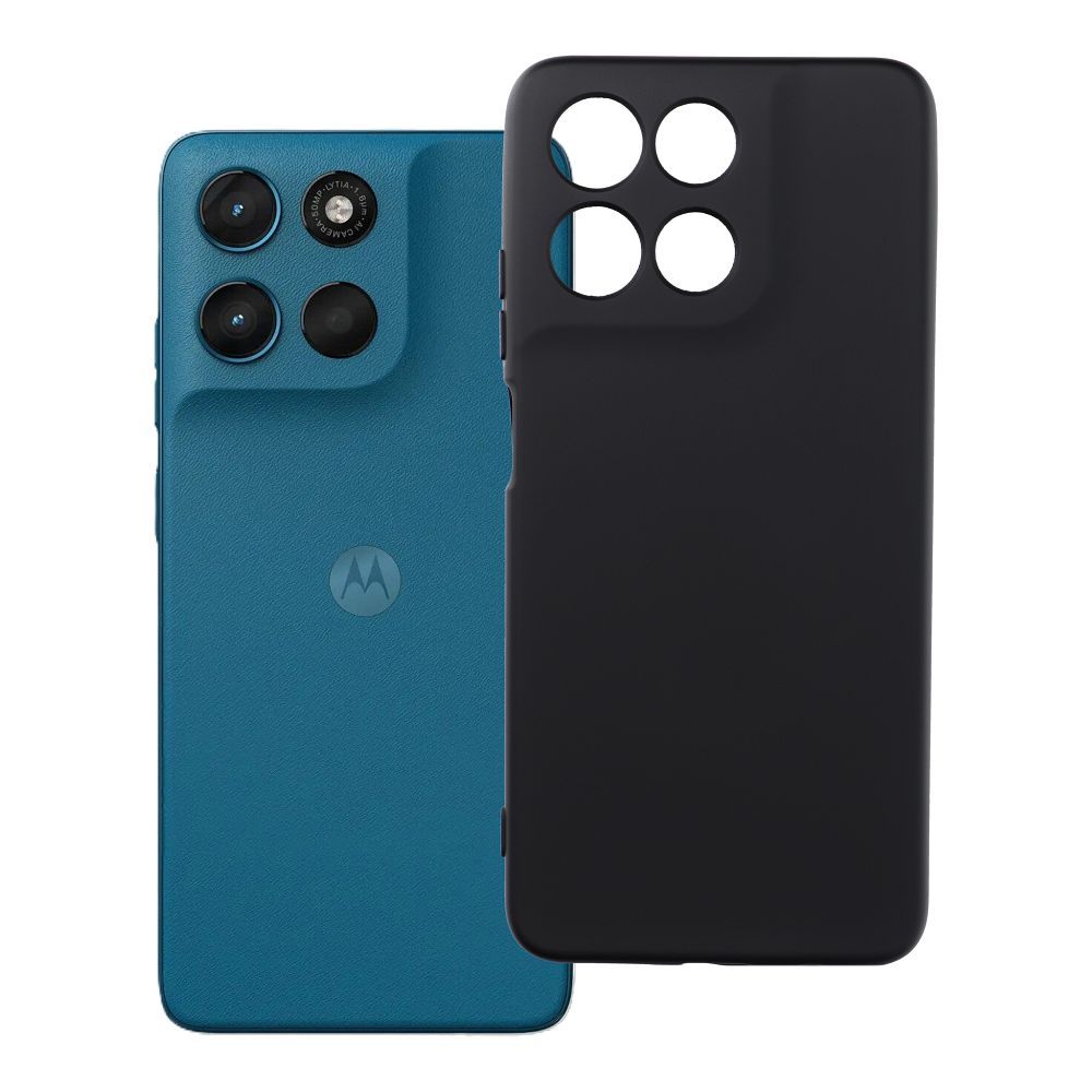 Husa Silicone pentru Motorola G57 / G57 Power Negru