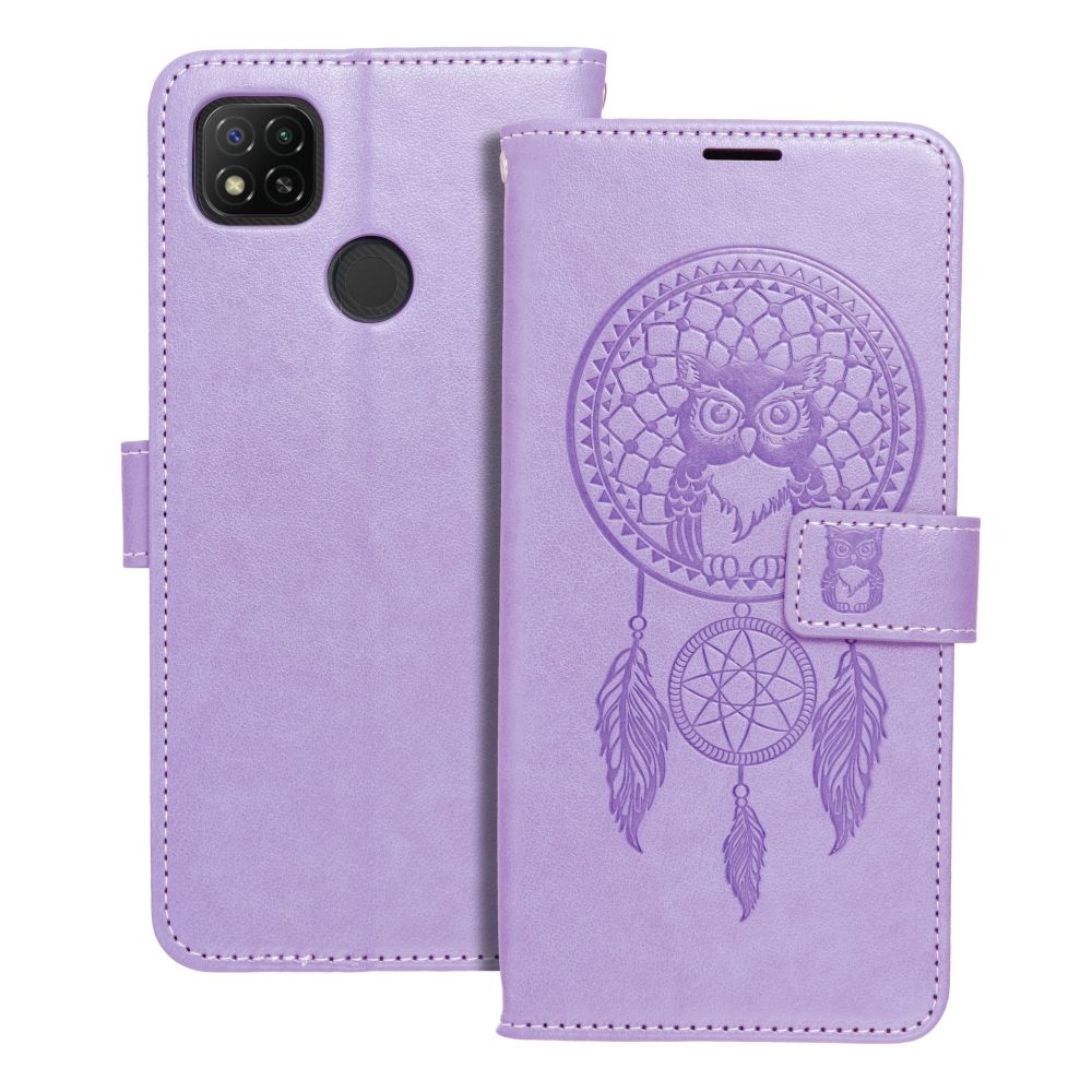Husa Mezzo Book Flip pentru Xiaomi Redmi 9C / 9C NFC Dreamcatcher Violet
