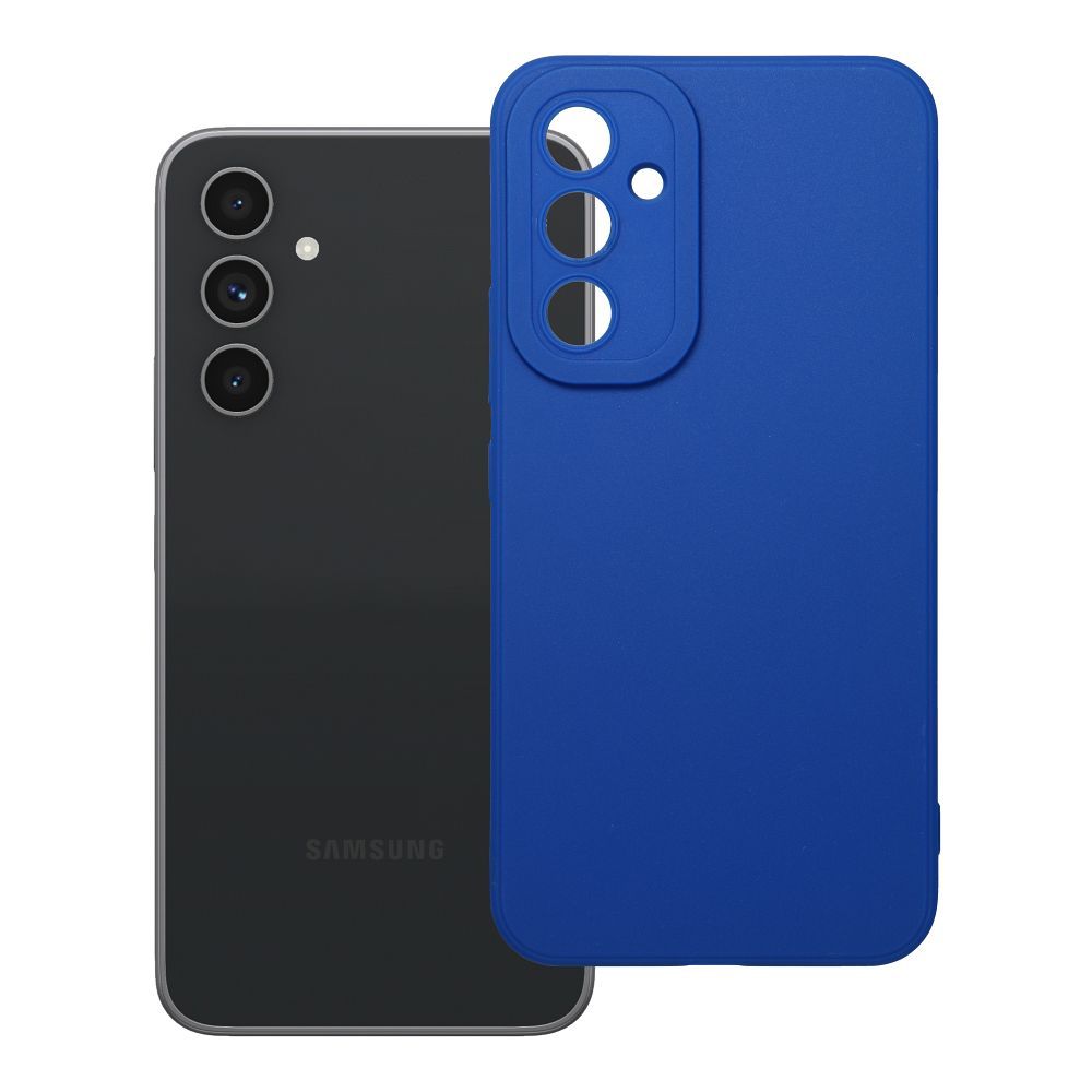 Husa Matt 2.0 pentru Samsung A54 5G Albastru