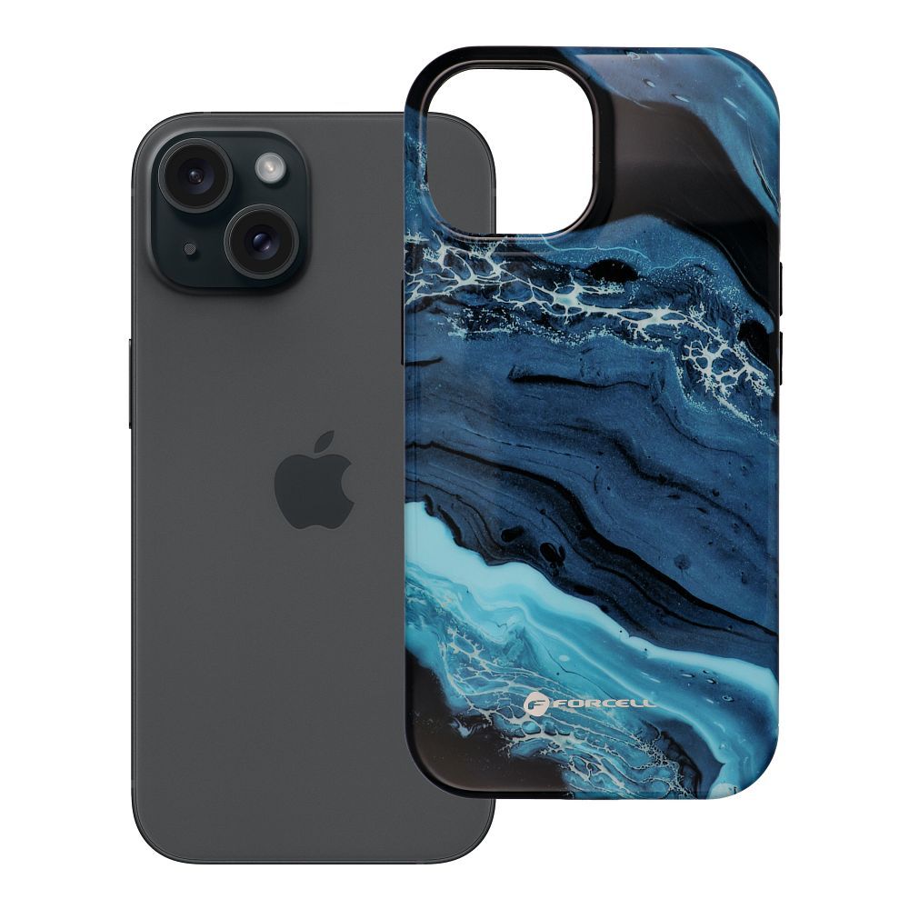 Husa Forcell pentru iPhone 15 F-protect Mirage Compatible cu Magsafe Military Drop-test Deep Sea