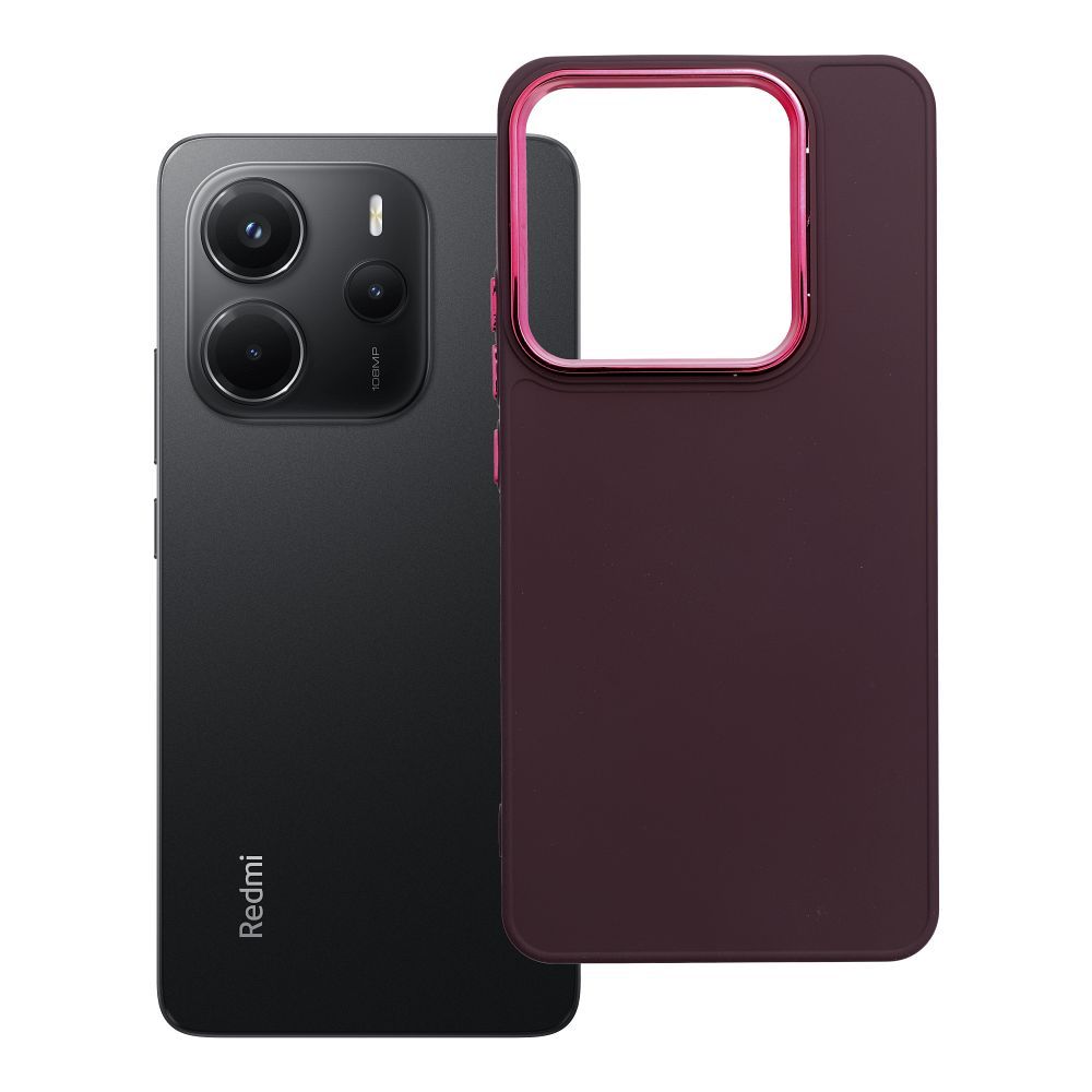 Husa Frame pentru Xiaomi Redmi Note 14 4G (Global - 164,84mm X 78,15mm X 8,16mm) Mov