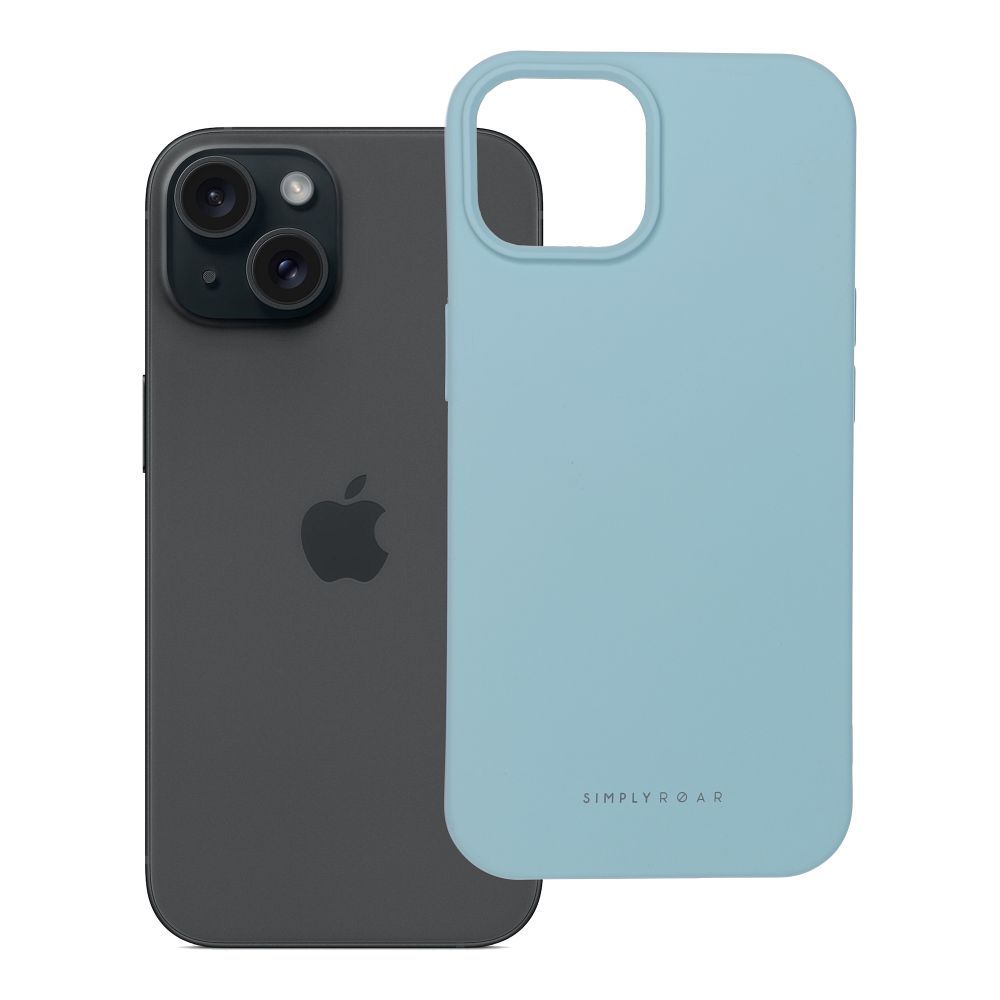 Husa Roar Space - pentru iPhone 15 Sky Albastru