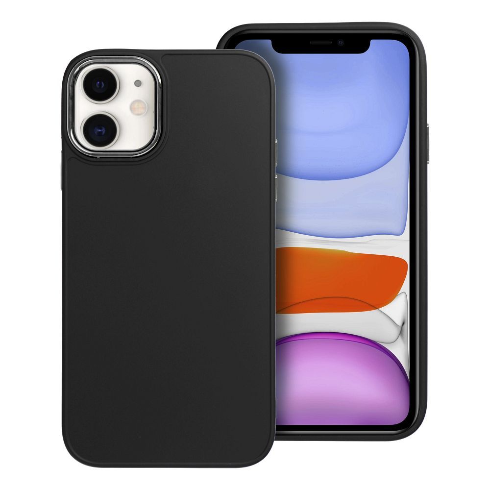 Husa Frame pentru iPhone 11 Negru