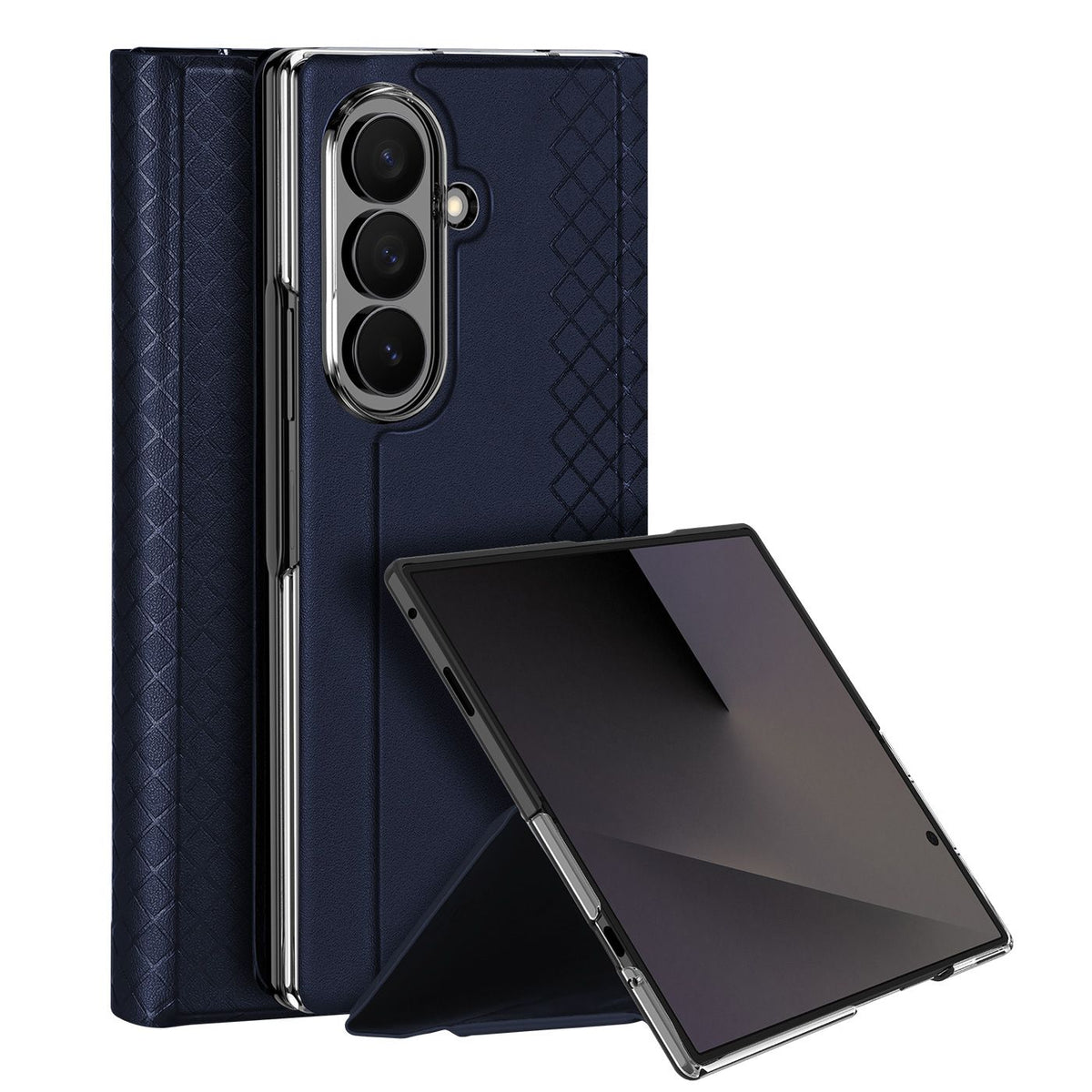 Husa DUX Ducis Bril pentru Samsung Z Fold 8 Ultra Albastru