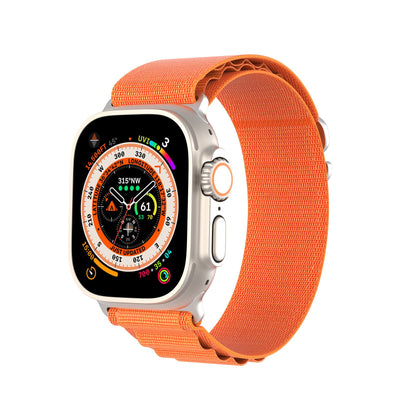 Curea DUX Ducis GS Nylon pentru Apple Watch 42 / 44 / 45 / 49 Mm Portocaliu