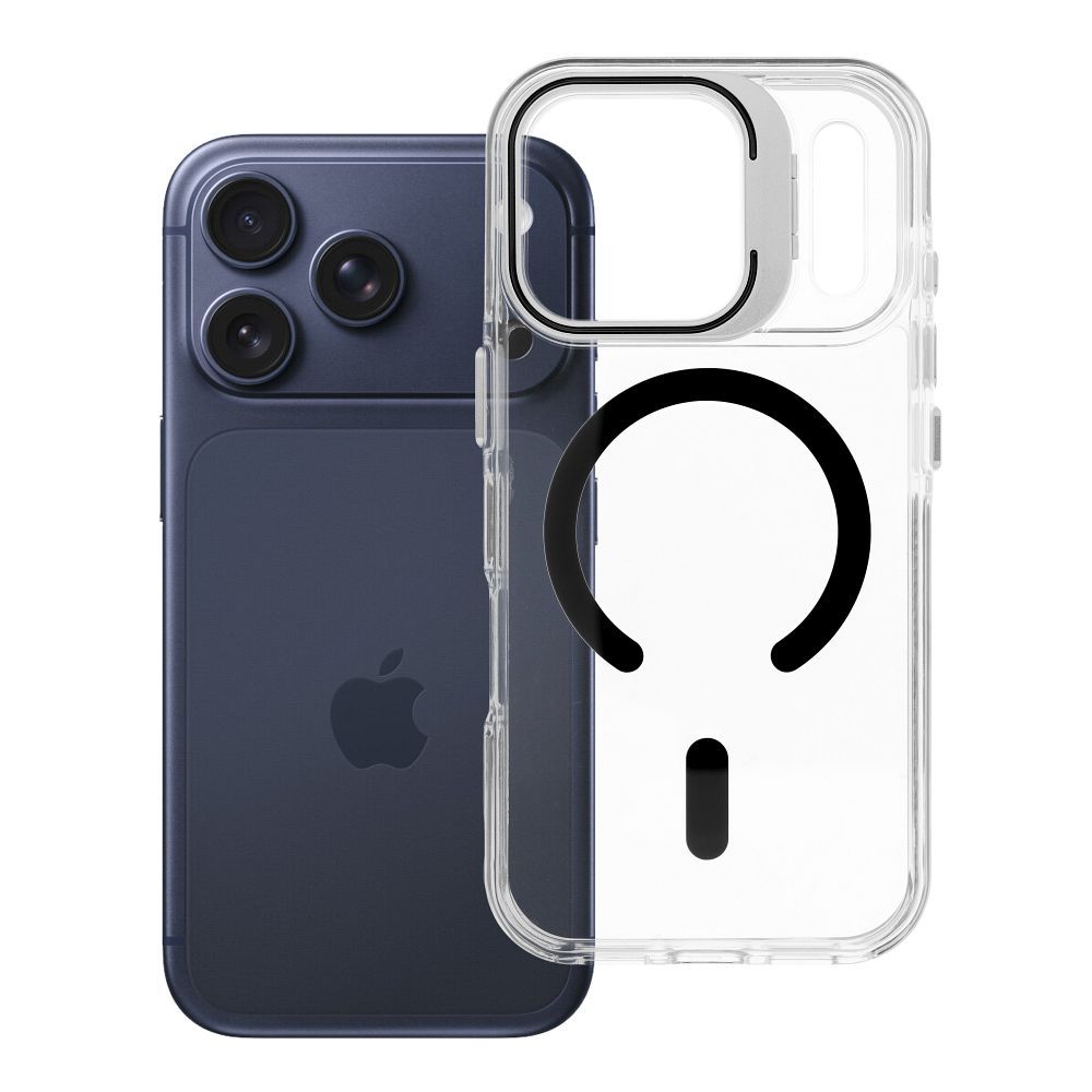 Husa lentila Mag pentru iPhone 18 Pro / 17 Pro Compatible cu Magsafe Negru