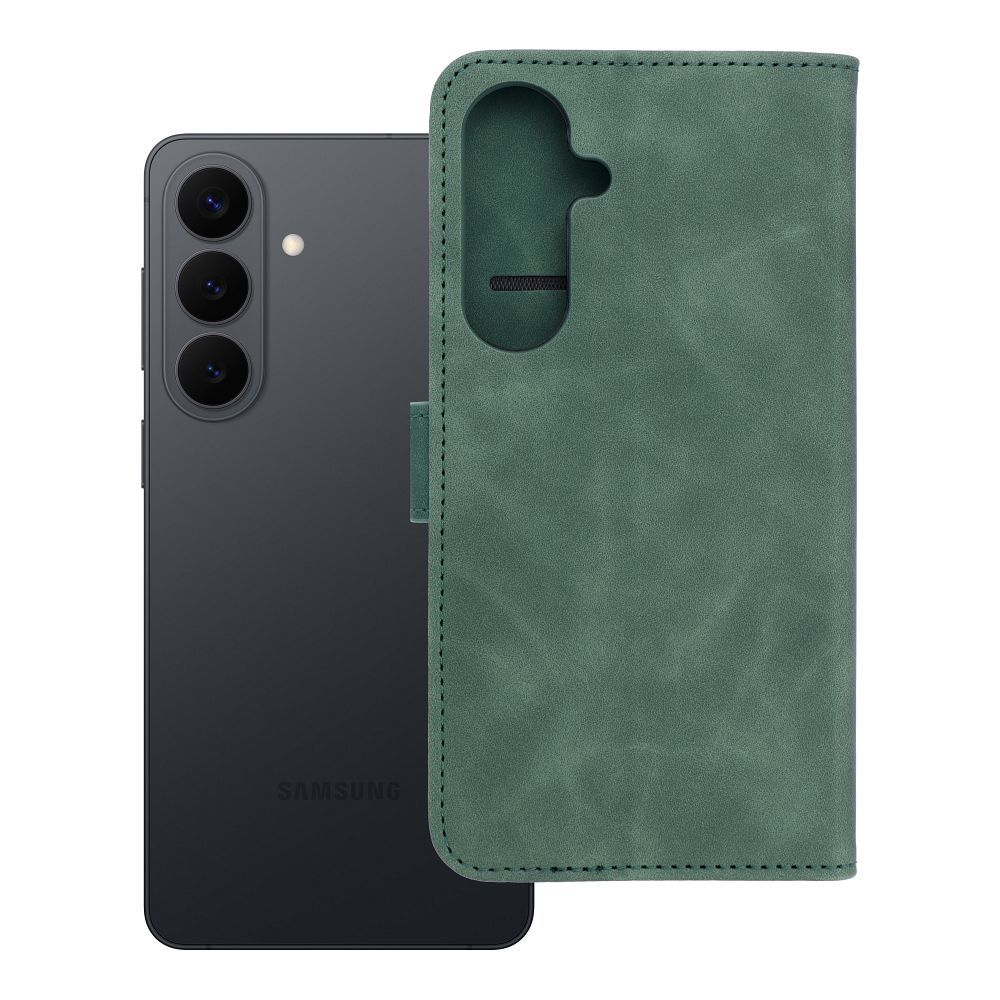 Husa Tender Book Flip pentru Samsung S26 Plus Verde