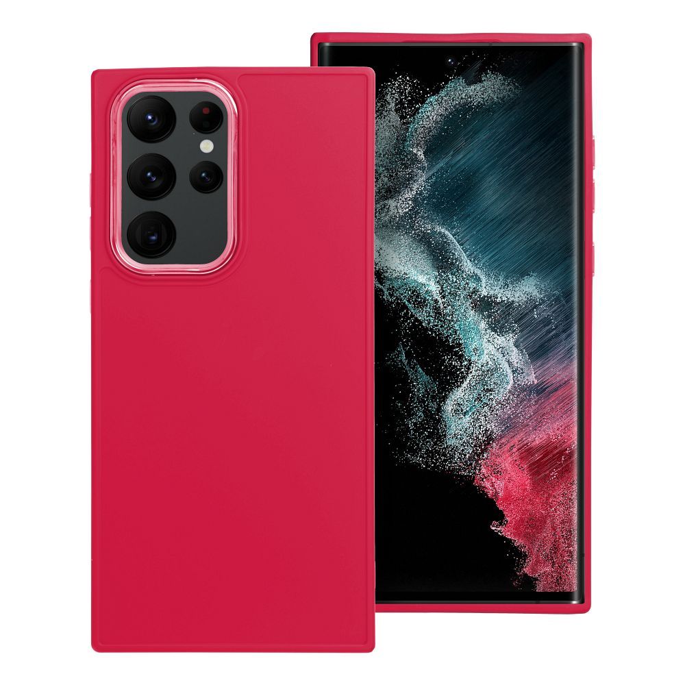 Husa Frame pentru Samsung S22 Ultra Magenta