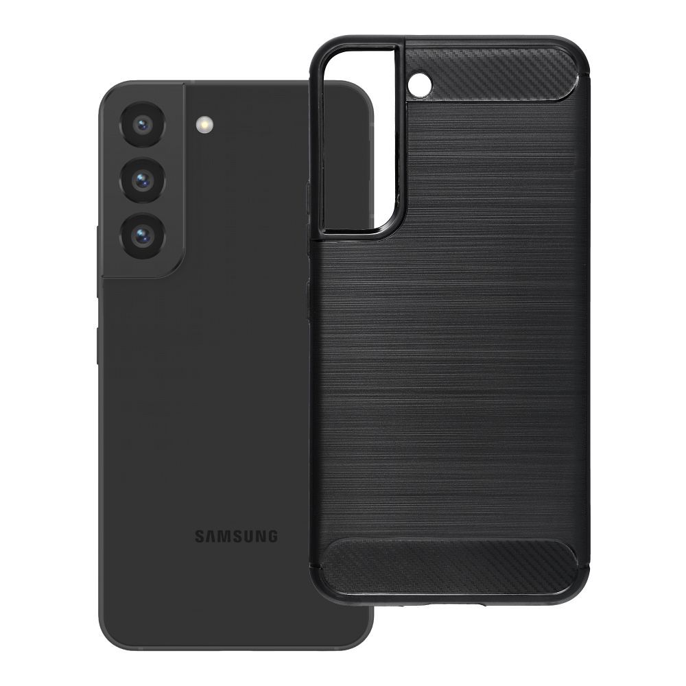 Husa Carbon 2.0 pentru Samsung S22 Negru