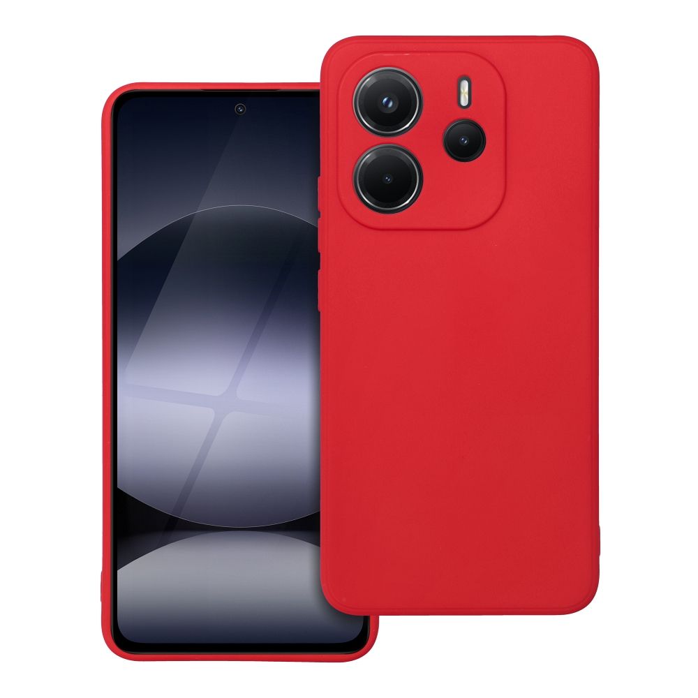 Husa Soft pentru Xiaomi Redmi Note 14 4G (Global - 164,84mm X 78,15mm X 8,16mm) Rosu