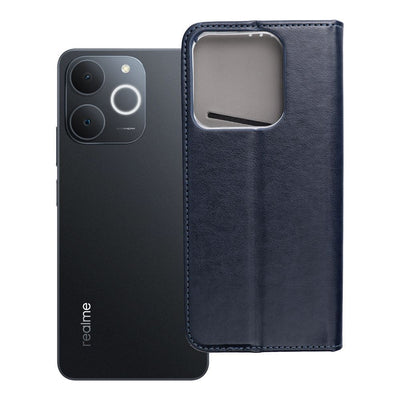 Husa Flip pentru Realme Note 70 Smart Magneto Bleumarin