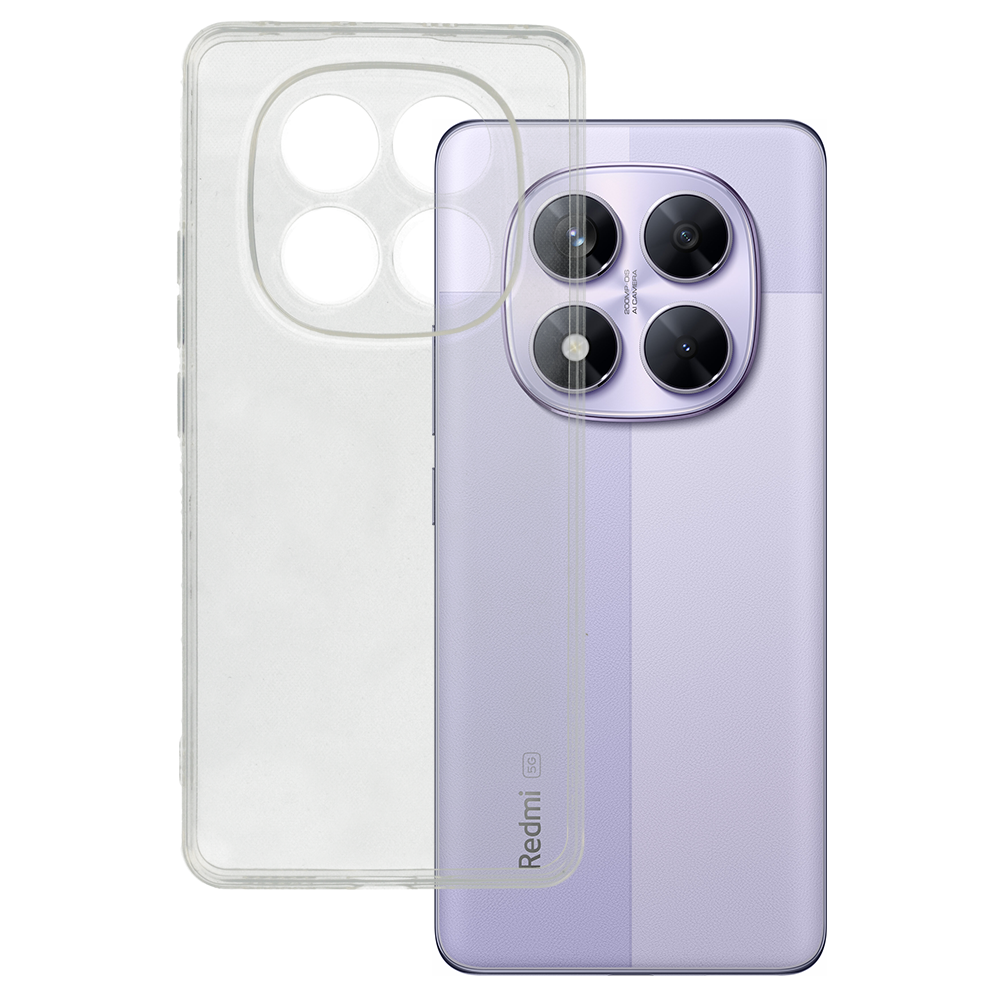 Husa Ultra Transparent 1mm pentru Xiaomi Redmi Note 14 Pro 4G Transparent